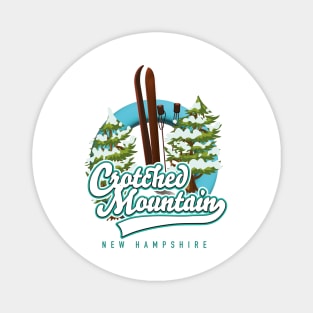 Crotched mountain Ski logo Magnet